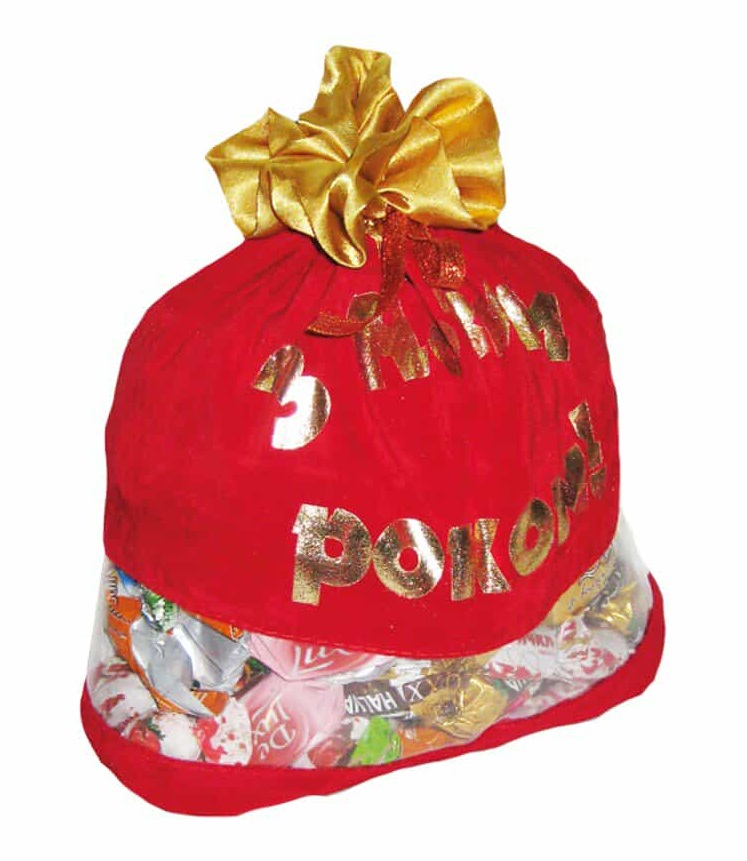 Новорічний подарунок у мішку RETAIL HOLDING №7 1000 г. (Стандарт)